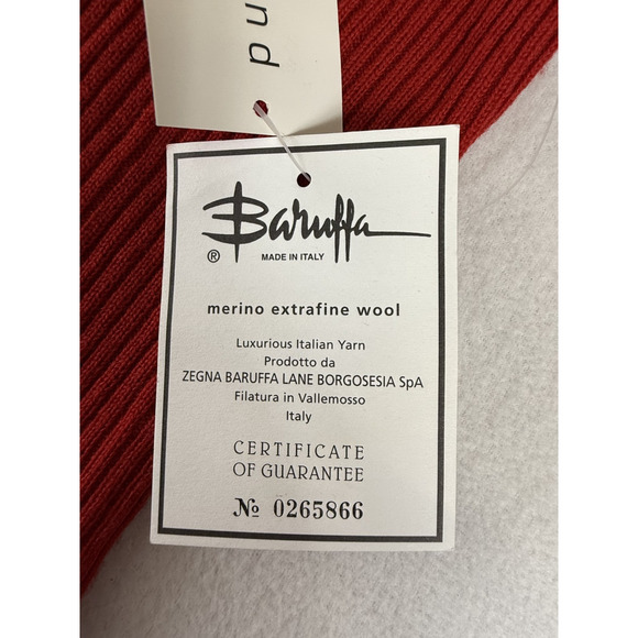 Pursuits,ltd woolmark Sleeveless Turtleneck Shirt Red Blouse Womens S Preppy Y2K - Picture 6 of 12